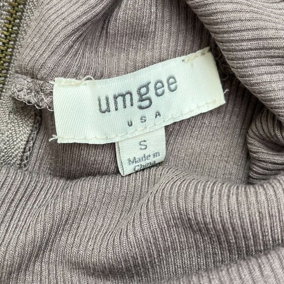 Umgee Taupe Cowl Neck Sleeveless A-Line Swing Dress - Size Small - Picture 8 of 10